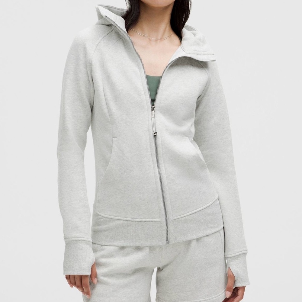 LULULEMON SCUBA FULL-ZIP HOODIE SIZE 4 *MINOR FLAW*